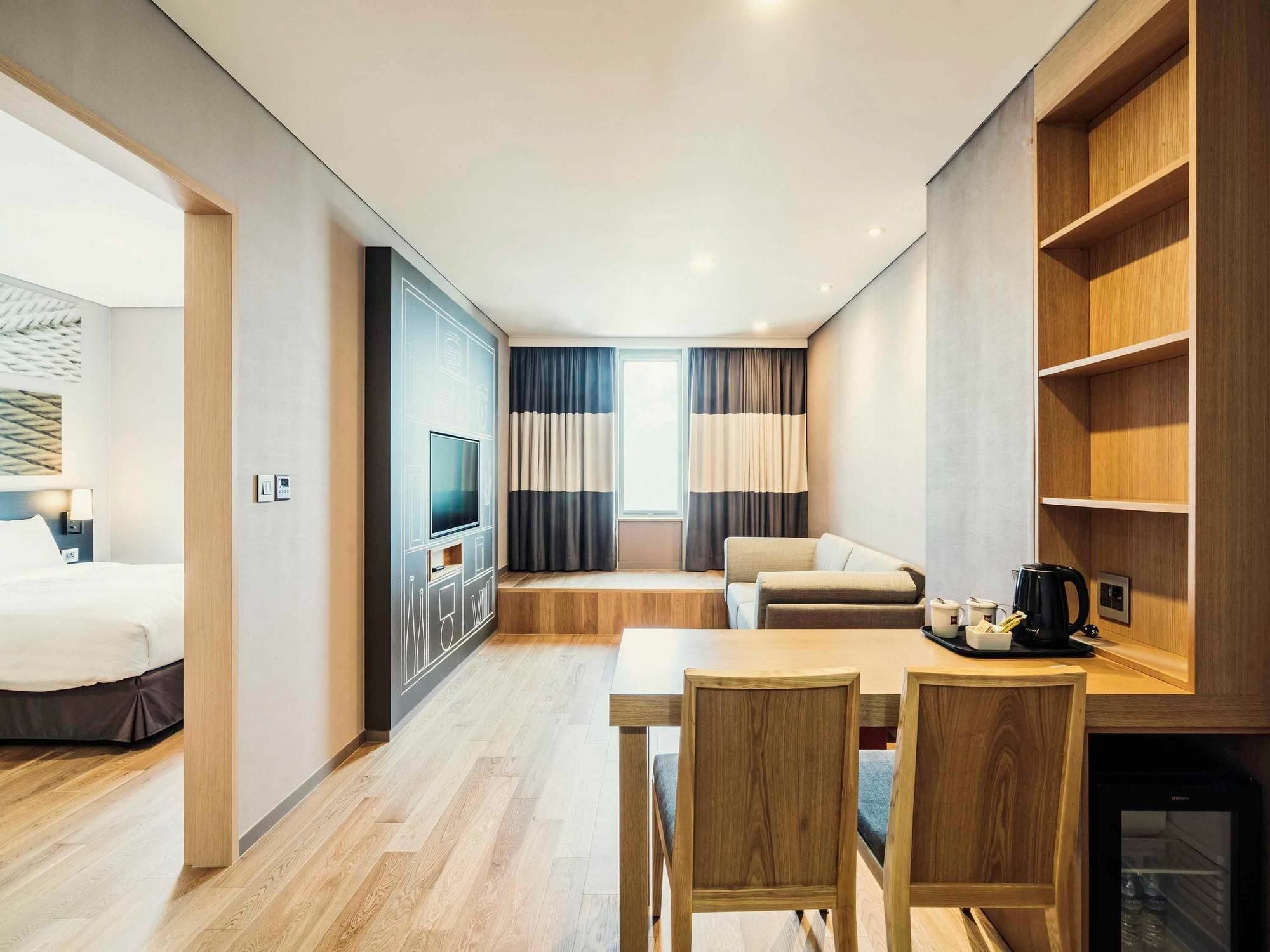 ไอบิส แอมบาสซาเดอร์ พูซาน แฮอุนแด Hotel ปูซาน ภายนอก รูปภาพ